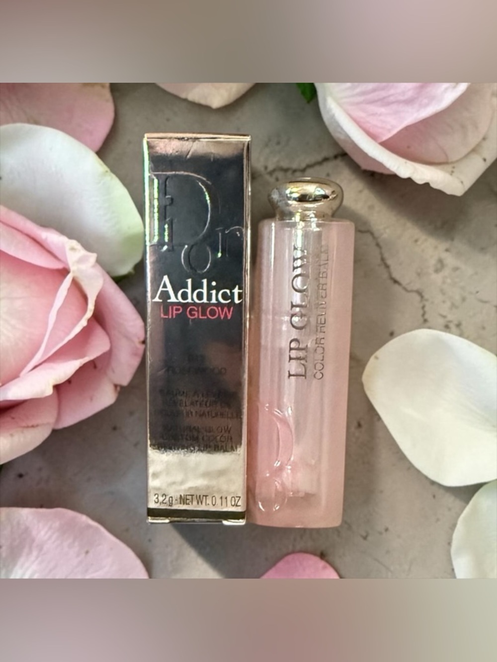 💋DIOR💋Addict Lip Glow Reviving Lip Balm in Rosewood/NIB